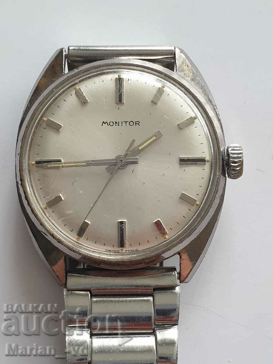 Men's mechanical Swiss watch MONITOR with price 70.00 BGN | € 35.79 Men's mechanical Swiss watch MONITOR with price 70.00 BGN | € 35.79