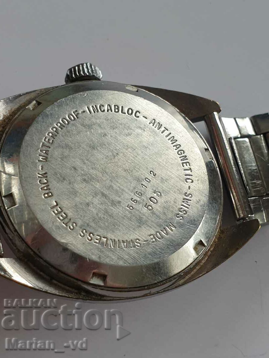 Auction Men's mechanical Swiss watch MONITOR Auction Men's mechanical Swiss watch MONITOR