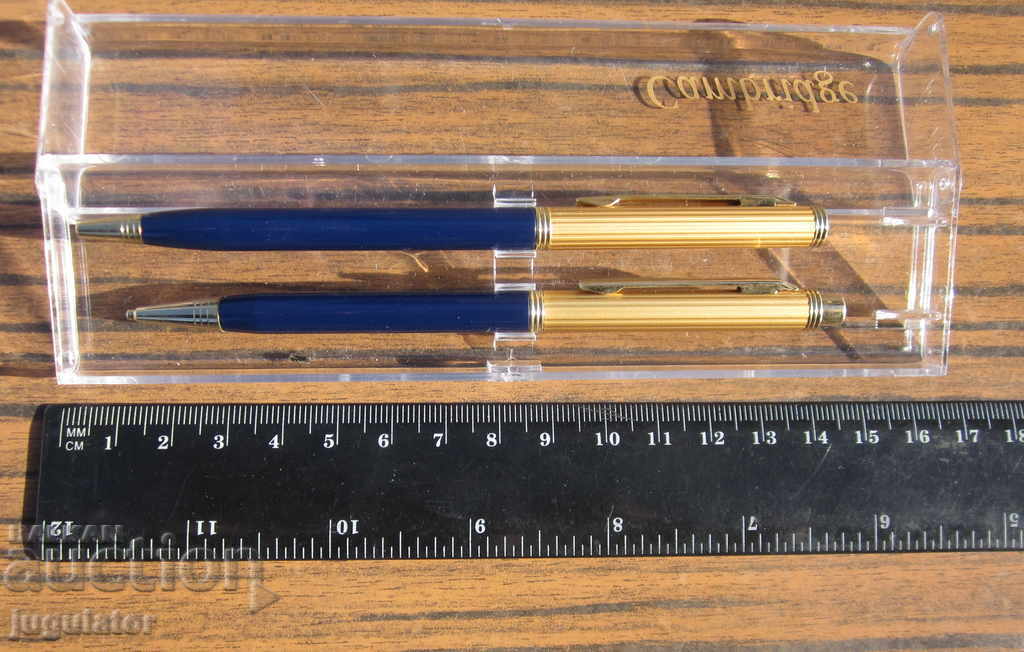 Cambridge set of mechanical pencil and pen in a box - 6