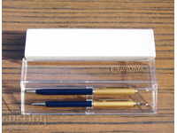 Cambridge set of mechanical pencil and pen in a box