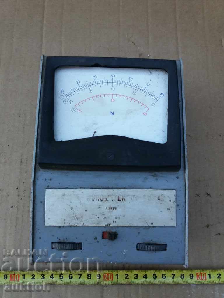 OLD MEASURING INSTRUMENT - ELECTRICAL with price 11.99 BGN | € 6.13 OLD MEASURING INSTRUMENT - ELECTRICAL with price 11.99 BGN | € 6.13