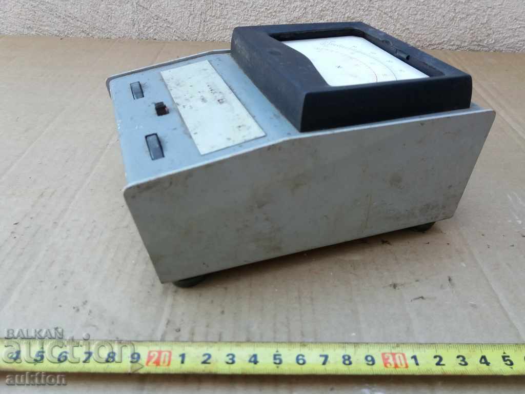 Delivery of OLD MEASURING INSTRUMENT - ELECTRICAL Delivery of OLD MEASURING INSTRUMENT - ELECTRICAL