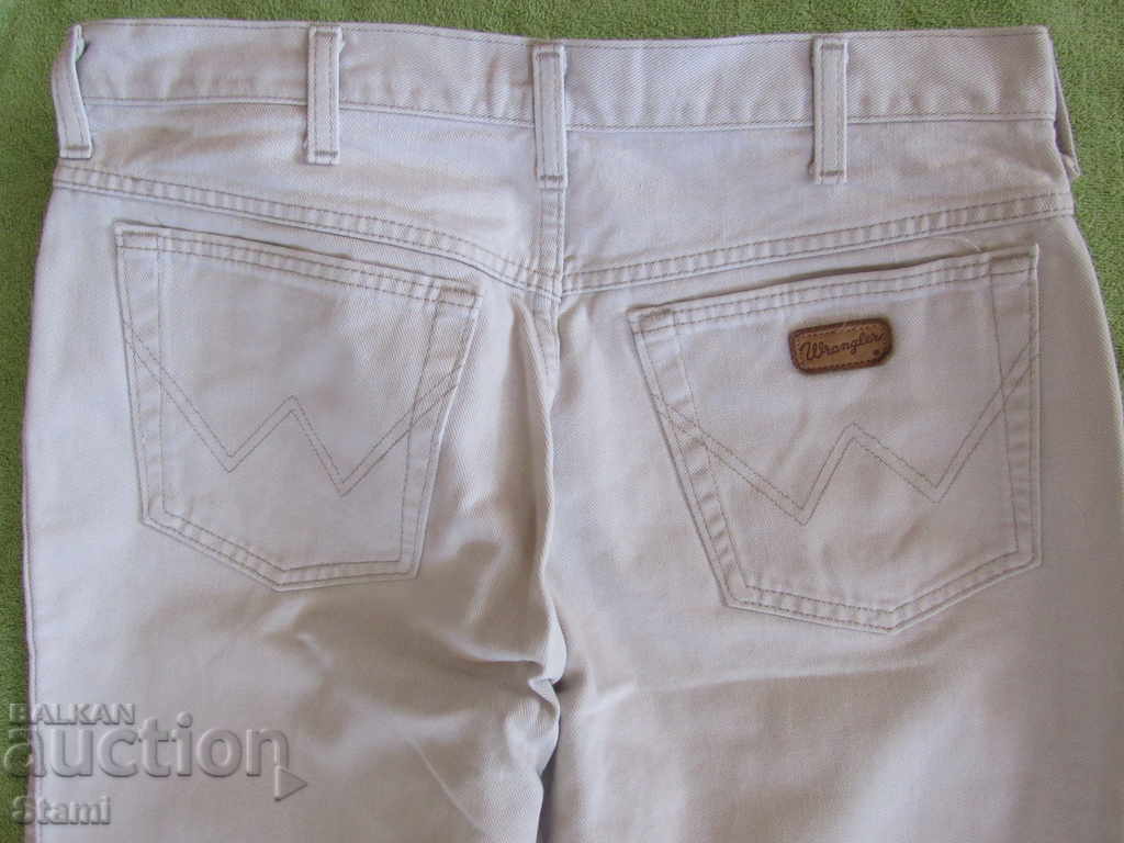 Blugi lejeri Wrangler marimea 34 - 6