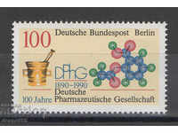 1990. Берлин. 100-годишнината на Фармацевтичното дружество.