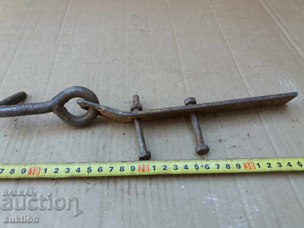 Auction WROUGHT ROCK, GATE LOCK, BRACKET Auction WROUGHT ROCK, GATE LOCK, BRACKET