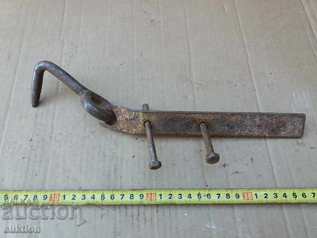 WROUGHT ROCK, GATE LOCK, BRACKET - 5 WROUGHT ROCK, GATE LOCK, BRACKET - 5