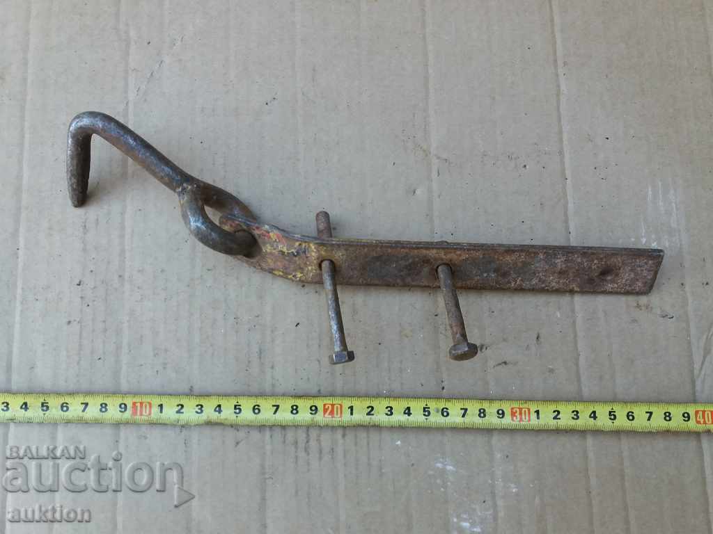 WROUGHT ROCK, GATE LOCK, BRACKET - 6 WROUGHT ROCK, GATE LOCK, BRACKET - 6