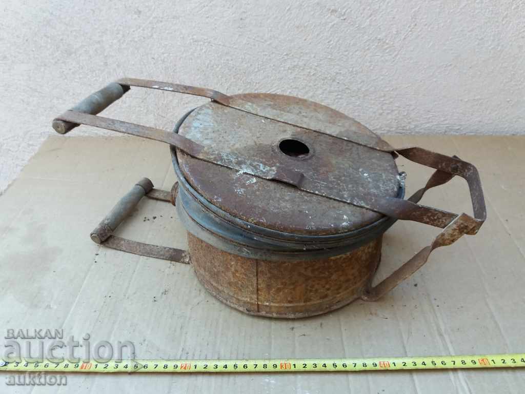 OLD LARGE BAG FOR POLLINATION OF VINES, PLANTS, ETC. WITH SULFUR - 6 OLD LARGE BAG FOR POLLINATION OF VINES, PLANTS, ETC. WITH SULFUR - 6