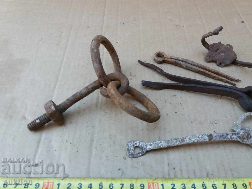 Auction WROUGHT IRON LOCK KIT Auction WROUGHT IRON LOCK KIT