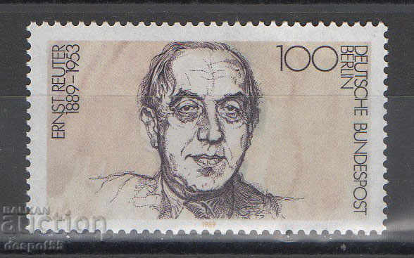 1989. Βερολίνο. 100α γενέθλια του Ερνστ Ρόιτερ ως πολιτικός
