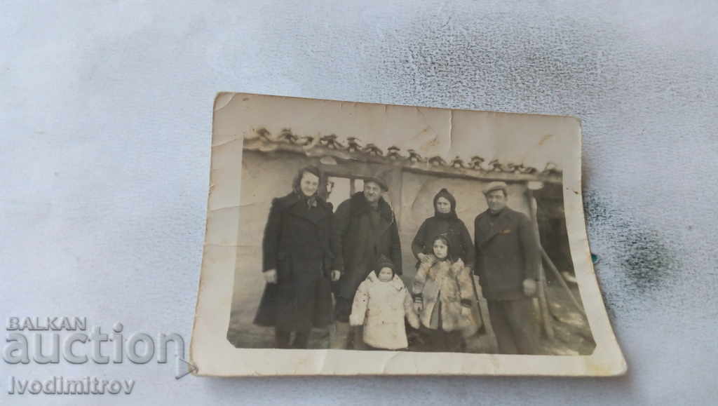 Photo Family in winter clothes