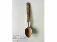 Wood carved spoon. 851985
