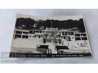 Пощенска картичка Варна Красивите морски бани 1927