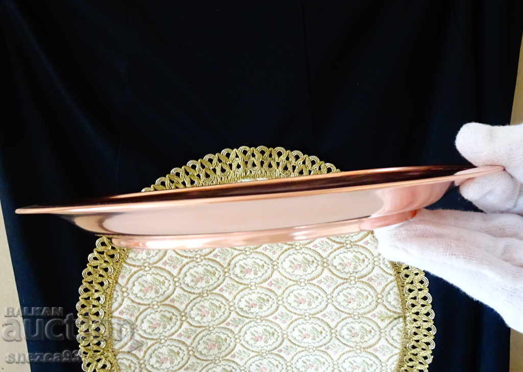 Delivery of English copper panel with picture, marking.