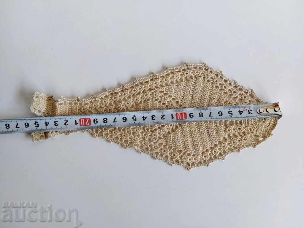 AUTHENTIC OLD KNITTED PLATE ONE HOOK COVER FISH RIBARS with price 8.00 BGN | € 4.09