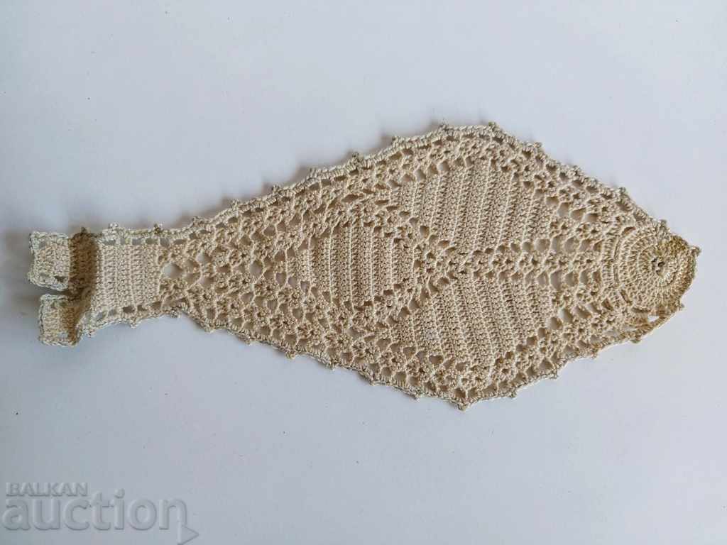 AUTHENTIC OLD KNITTED PLATE ONE HOOK COVER FISH RIBARS
