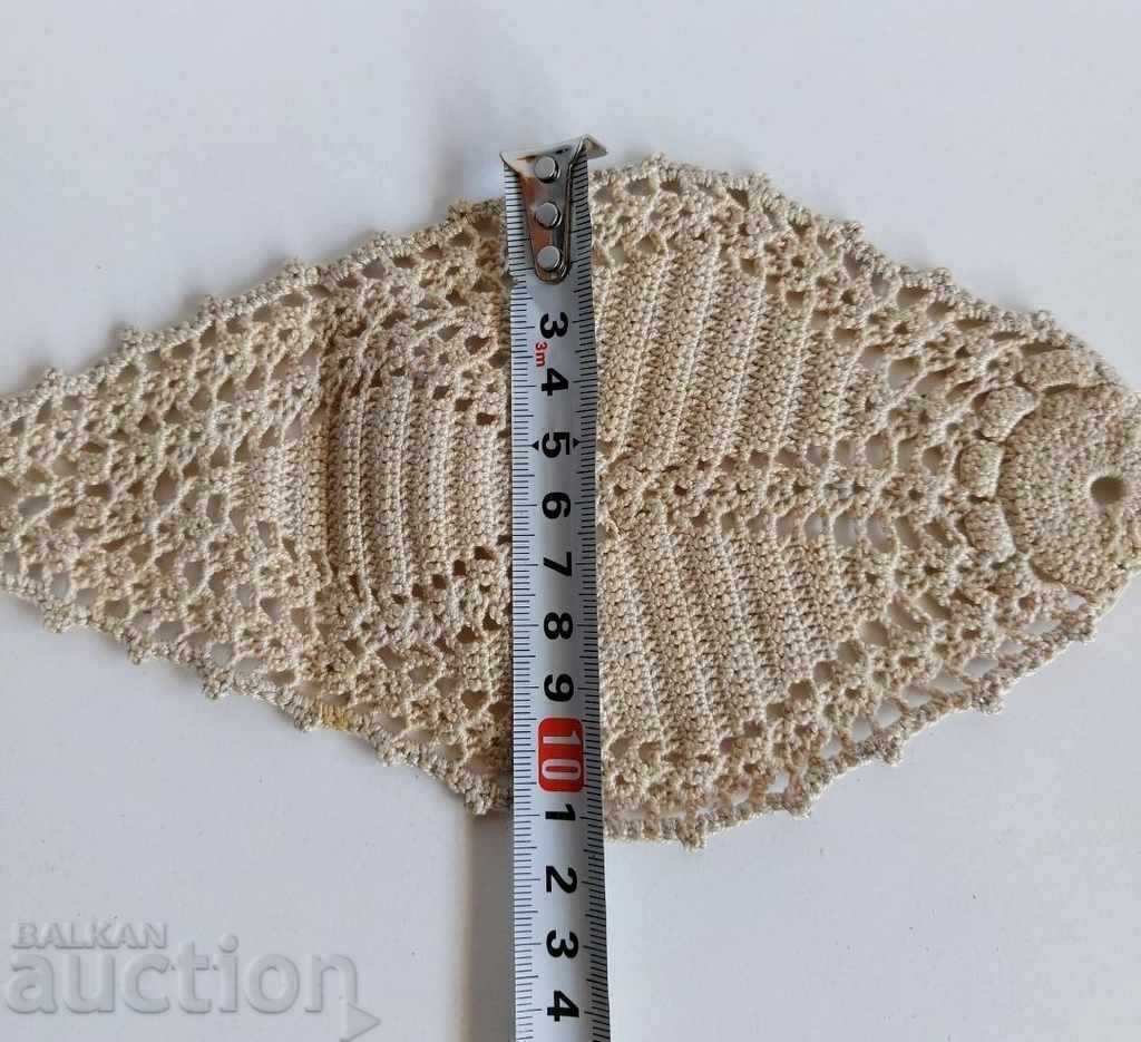Auction AUTHENTIC OLD KNITTED PLATE ONE HOOK COVER FISH RIBARS Auction AUTHENTIC OLD KNITTED PLATE ONE HOOK COVER FISH RIBARS