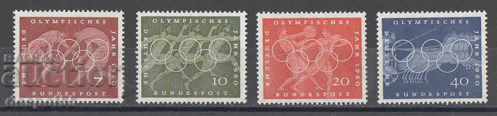 1960. GFR. Jocurile Olimpice - Roma.