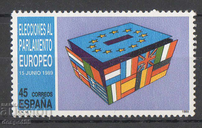 1989. Испания. Третите избори за Европейски парламент.