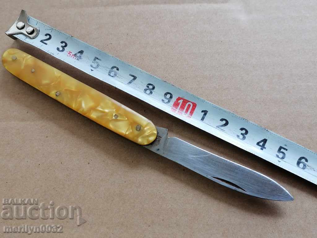 Old social knife, knife, knife blade NRB with price 38.00 BGN | € 19.43