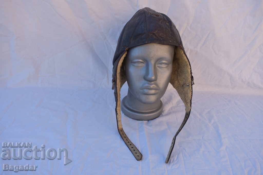 Leather helmet bonne luftwaffe ww2