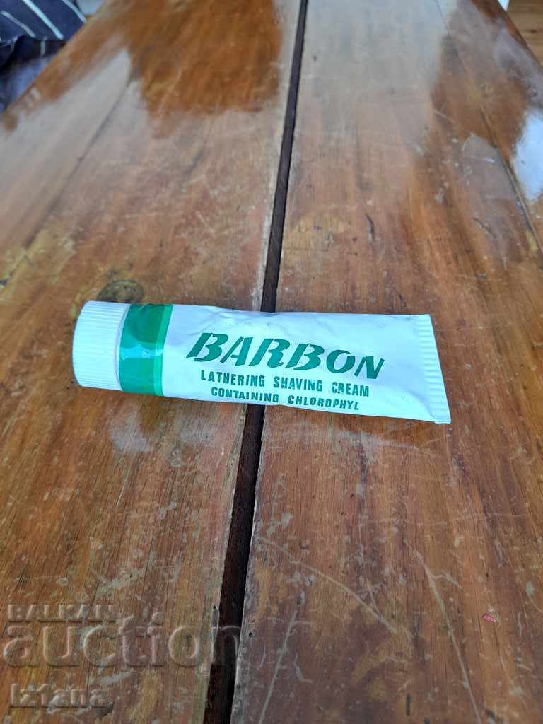Old Barbon shaving cream