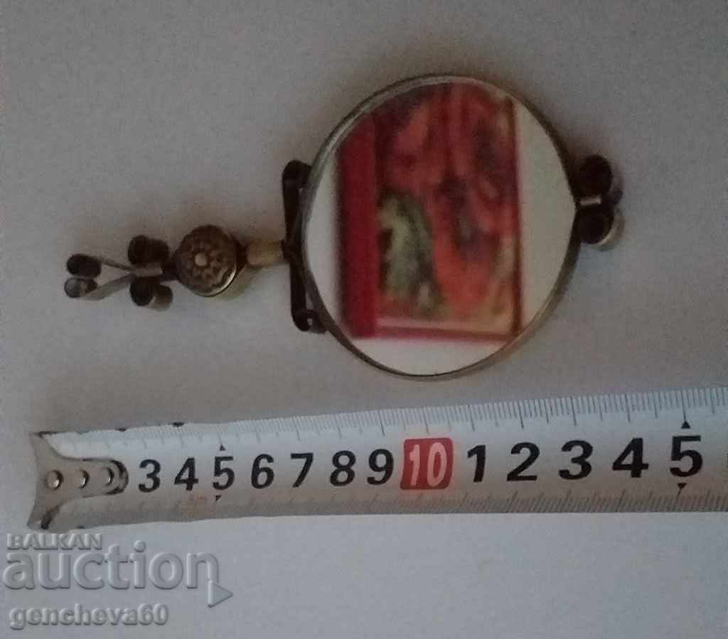 Rare!!! Vintage mirror bronze, brass 20s with price 30.00 BGN | € 15.34 Rare!!! Vintage mirror bronze, brass 20s with price 30.00 BGN | € 15.34