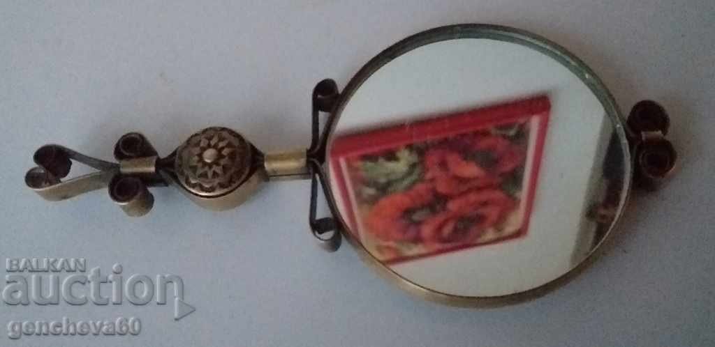 Rare!!! Vintage mirror bronze, brass 20s - 7 Rare!!! Vintage mirror bronze, brass 20s - 7