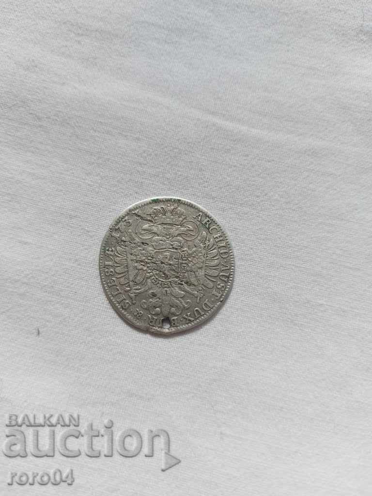 OLD SILVER COIN - 1737