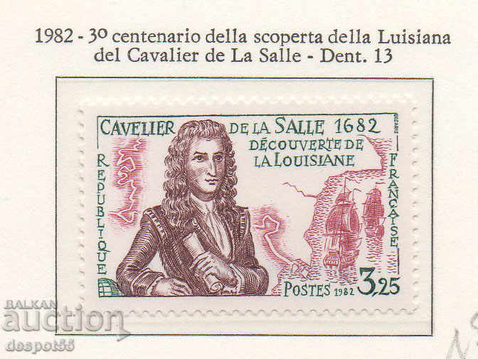 1982. Γαλλία. Kavelie de la Salle - Γάλλος συγγραφέας.