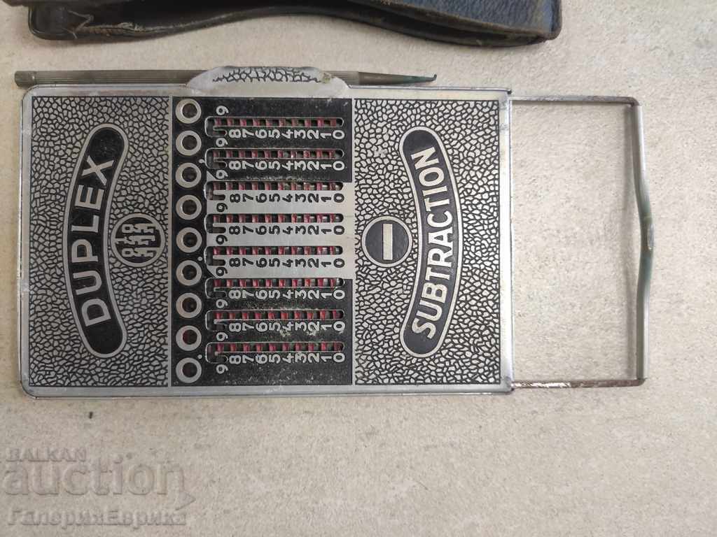 Old duplex mechanical calculator - 5 Old duplex mechanical calculator - 5