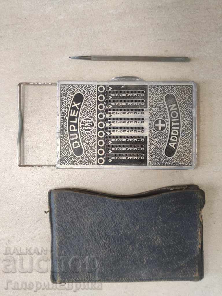 Old duplex mechanical calculator - 6 Old duplex mechanical calculator - 6