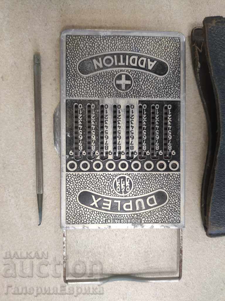 Old duplex mechanical calculator - 7 Old duplex mechanical calculator - 7