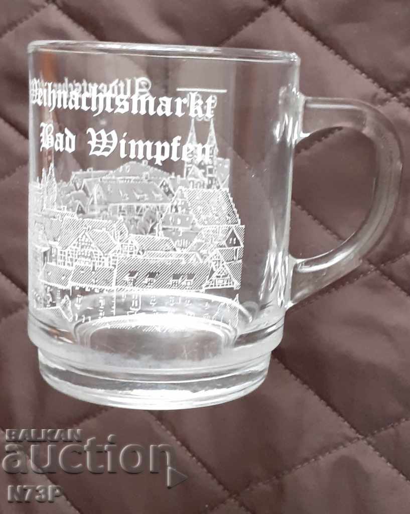 GLASS. HALBA. ADVERTISING. COLLECTION. BEER. with price 3.20 BGN | € 1.64 GLASS. HALBA. ADVERTISING. COLLECTION. BEER. with price 3.20 BGN | € 1.64