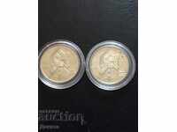 2x1 lev 1987 "XV ZOI Calgary" Citiți descrierea. !!!