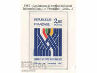 1982. France. Summit of the industrialized countries.
