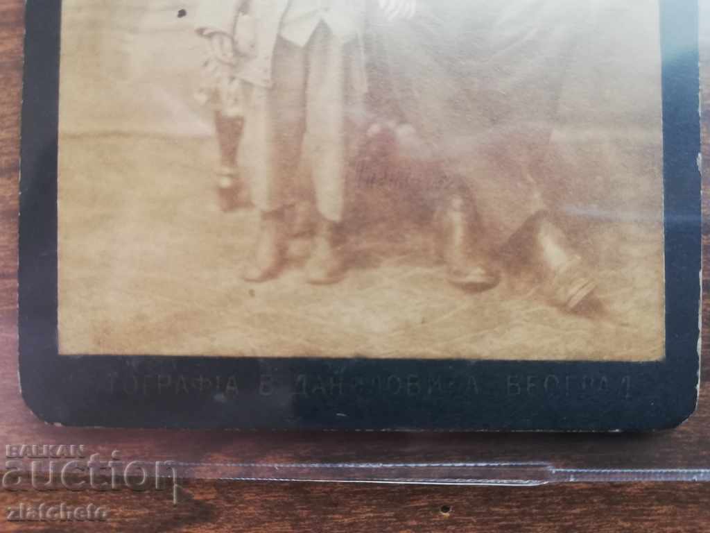 Delivery of Old cardboard photo - Rare studio RRR Belgrade Delivery of Old cardboard photo - Rare studio RRR Belgrade