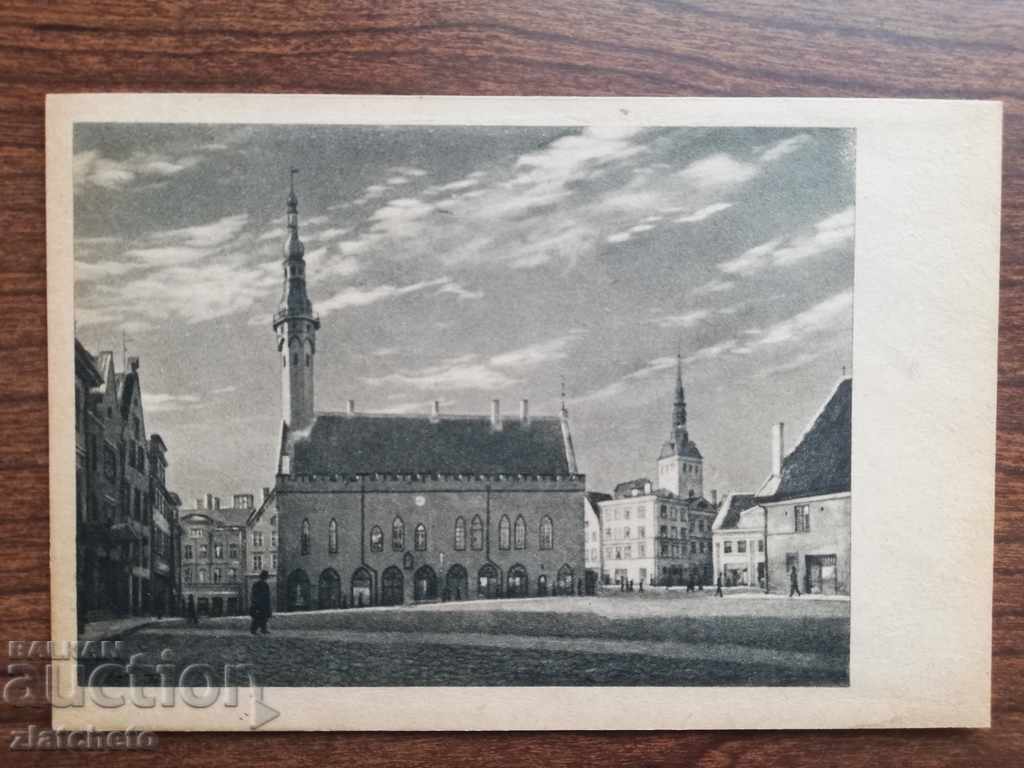 Postcard. Small circulation. Tallinn