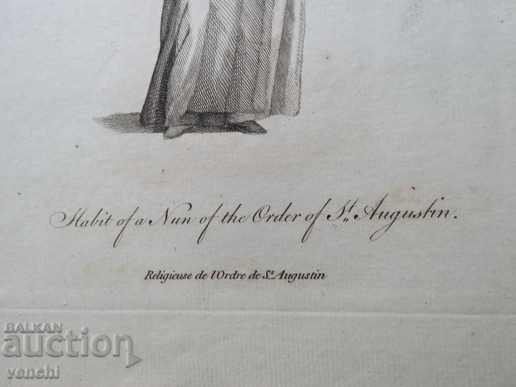 Auction  1770 - ENGRAVING - COSTUMES - ORIGINAL