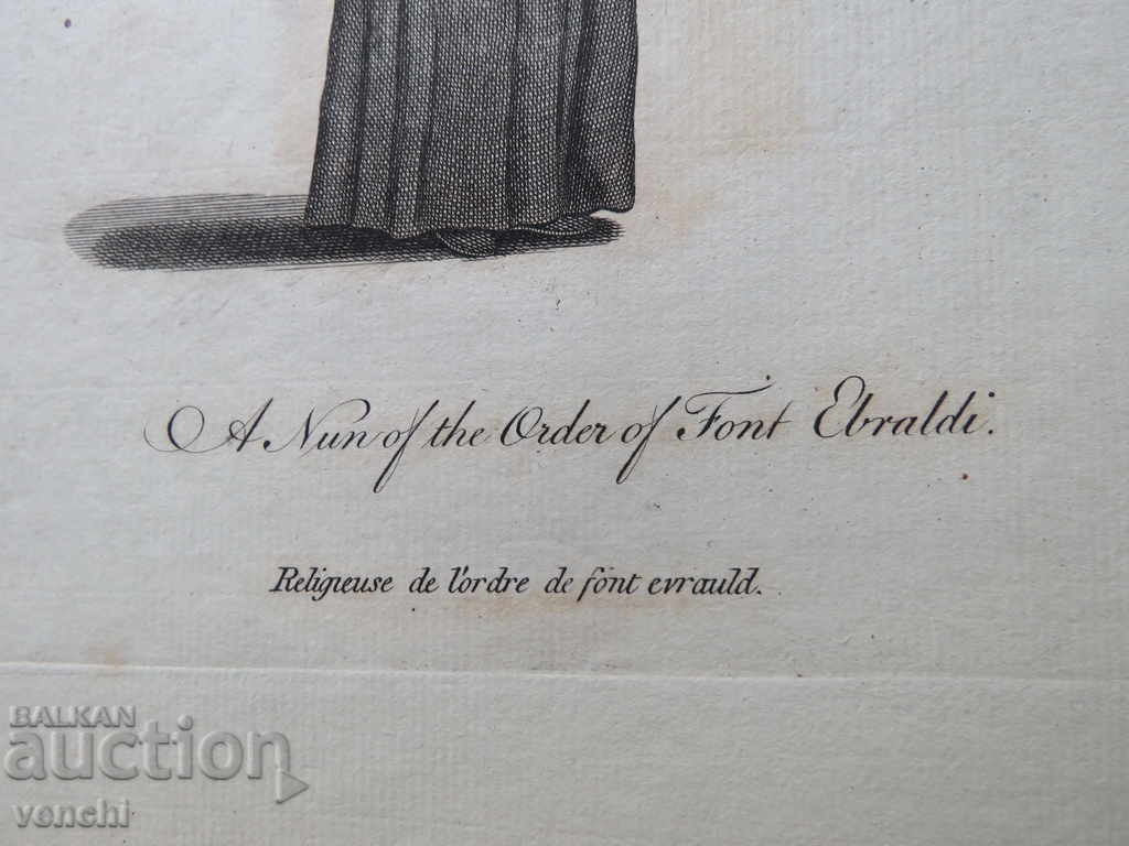 Auction  1770 - ENGRAVING - COSTUMES - ORIGINAL