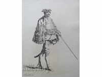 1770 - GRAVURA - COSTUME - ORIGINALE