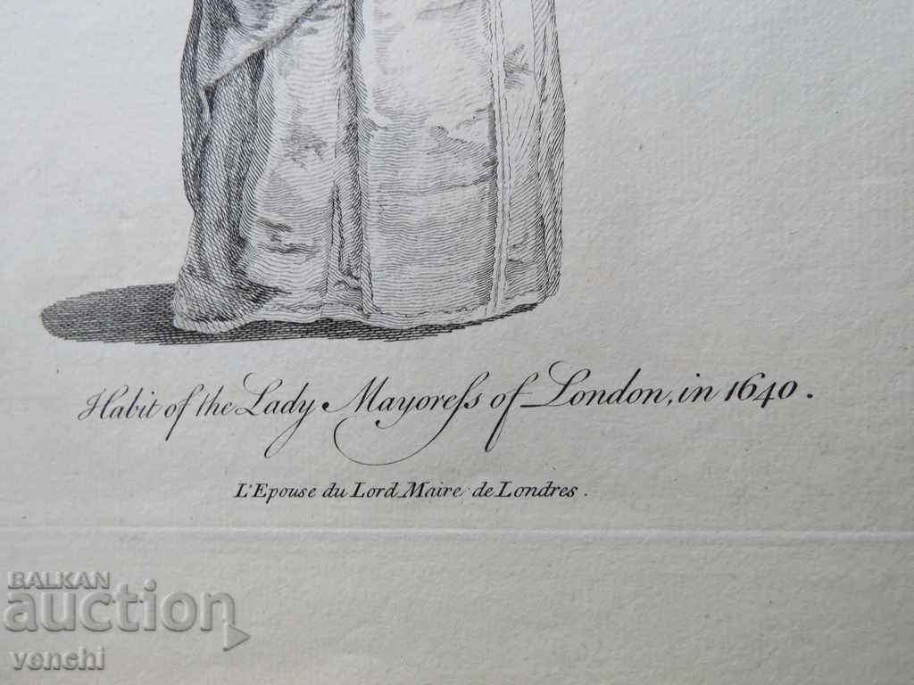 Auction 1770 - ENGRAVING - COSTUMES - ORIGINAL Auction 1770 - ENGRAVING - COSTUMES - ORIGINAL