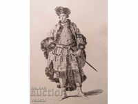 1770 - GRAVURA - COSTUME - ORIGINALE