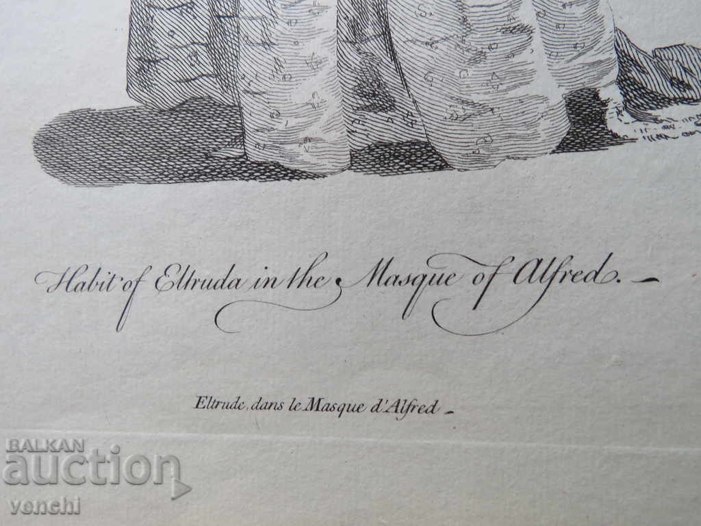 Auction  1770 - ENGRAVING - COSTUMES - ORIGINAL