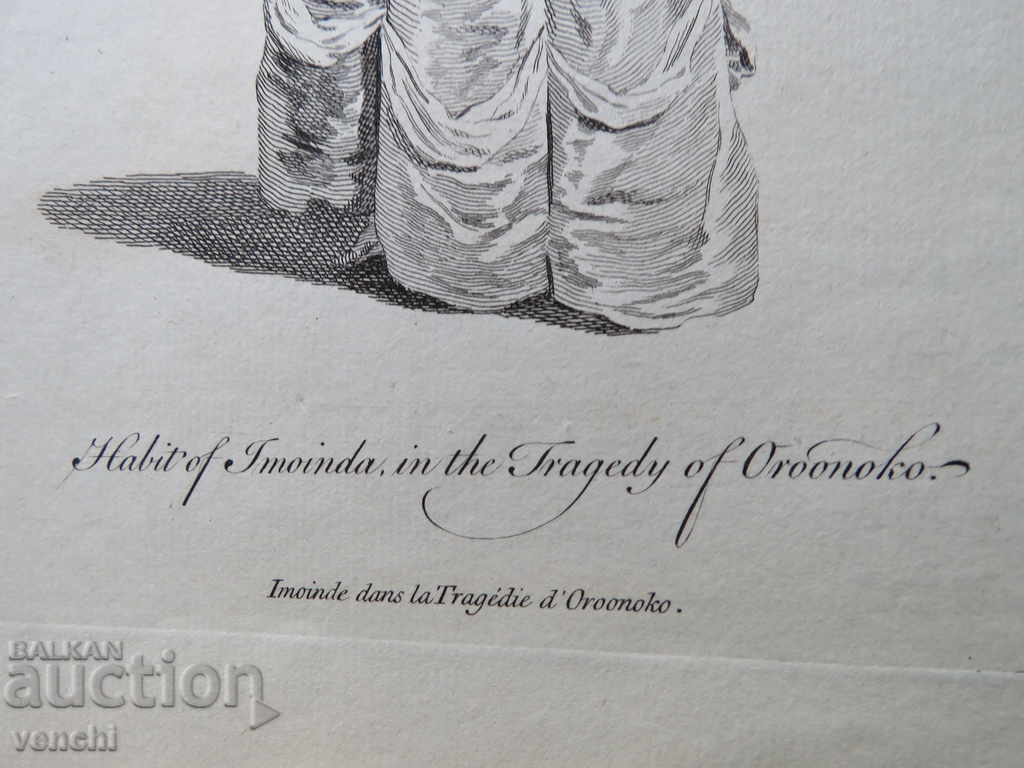 Auction  1770 - ENGRAVING - COSTUMES - ORIGINAL