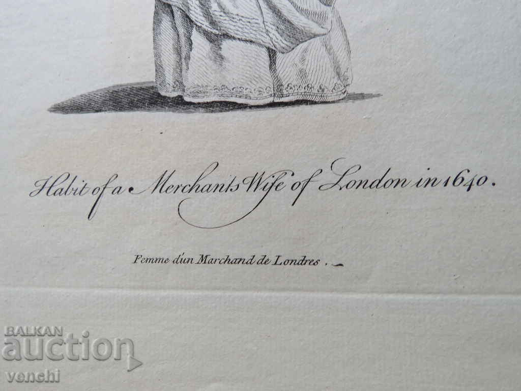 Auction 1770 - ENGRAVING - COSTUMES - ORIGINAL Auction 1770 - ENGRAVING - COSTUMES - ORIGINAL