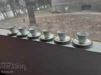 Japanese porcelain Noritake tea set marking 18 pieces