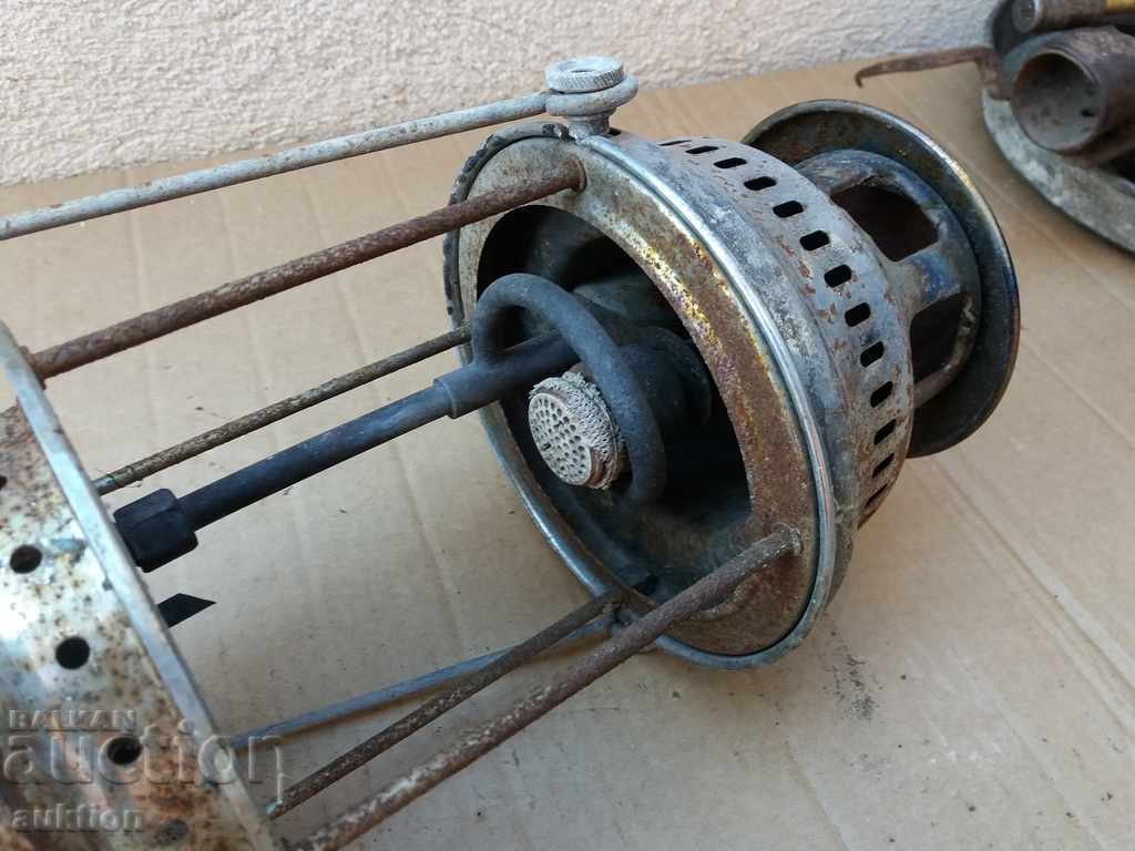 OLD BIG PETROMAX WITH MARKINGS - 6