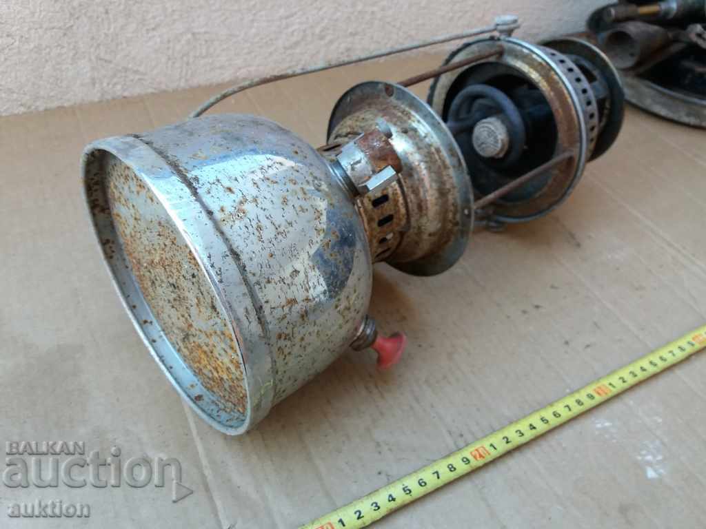 OLD BIG PETROMAX WITH MARKINGS - 7