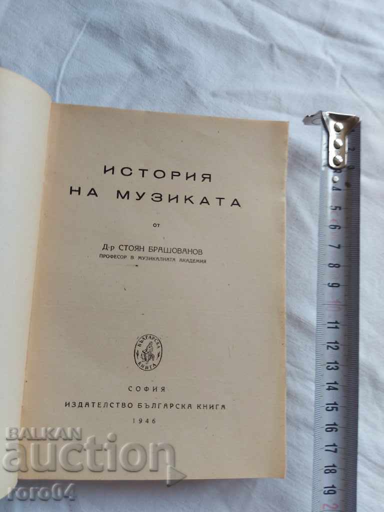 HISTORY OF MUSIC - STOYAN BRASHOVANOV with price 8.99 BGN | € 4.60 HISTORY OF MUSIC - STOYAN BRASHOVANOV with price 8.99 BGN | € 4.60